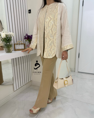 مانتو نورا مدل سوزندوزی