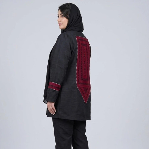 مانتو سوزندوزی بلوچی طرح۲
